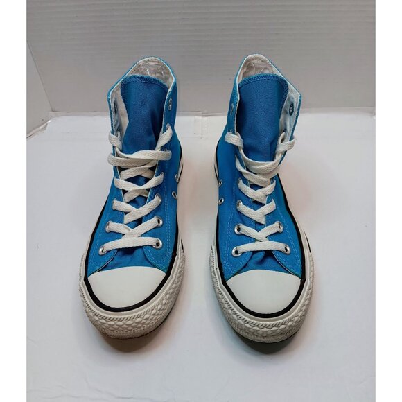 Converse Other - Converse Chuck Taylor All Star Blue High-Top Sneakers Unisex Size 8 Men / 6 Wome
